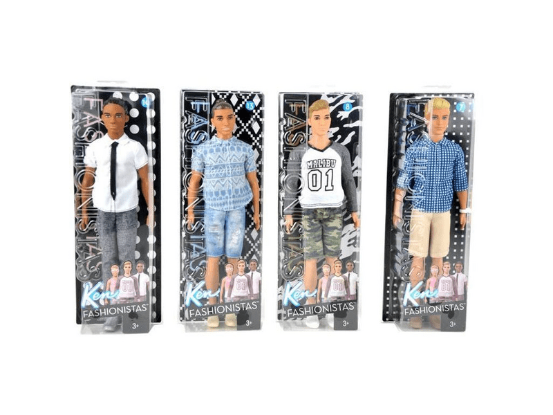Mattel Barbie Ken Fashionista barátok babák (DWK44)