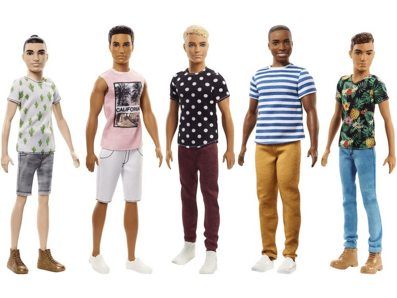 Mattel Barbie Ken Fashionista barátok babák (DWK44)