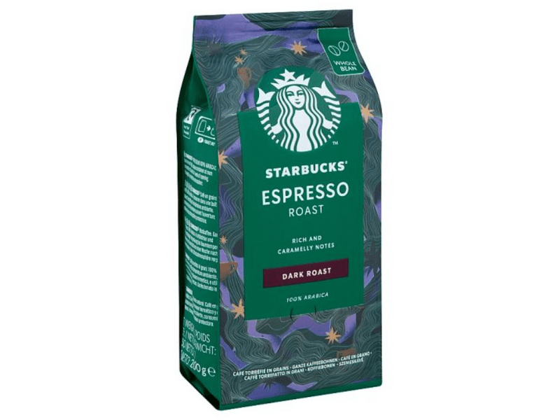 Starbucks® Espresso Roast pörkölt szemeskávé, 200 g