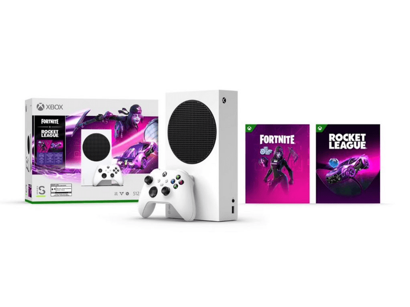 Microsoft Xbox Series S 512GB Játékkonzol XSS Fortnite & Rocket League bundle