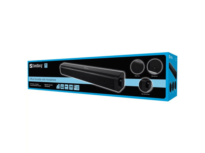 Sandberg Office Soundbar Hangprojektor mikrofonnal (126-24)