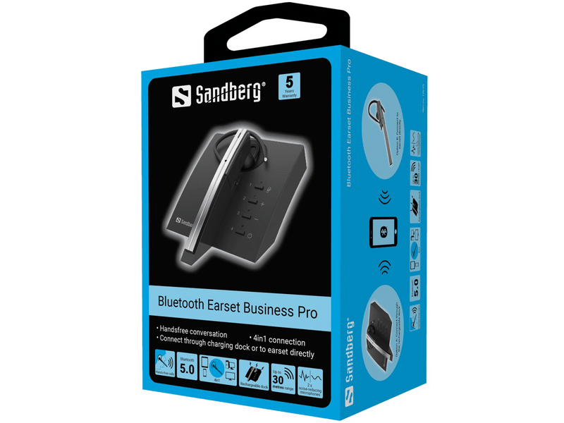 Sandberg Earset Business Pro Bluetooth fülhallgató (126-25)