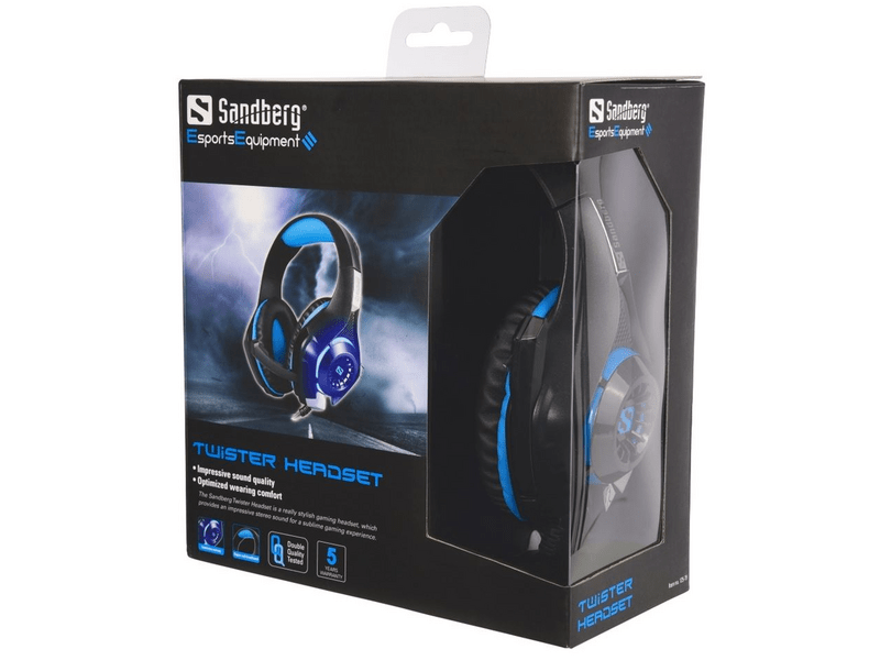 Sandberg 125-79 Twister Headset Fejhallgató