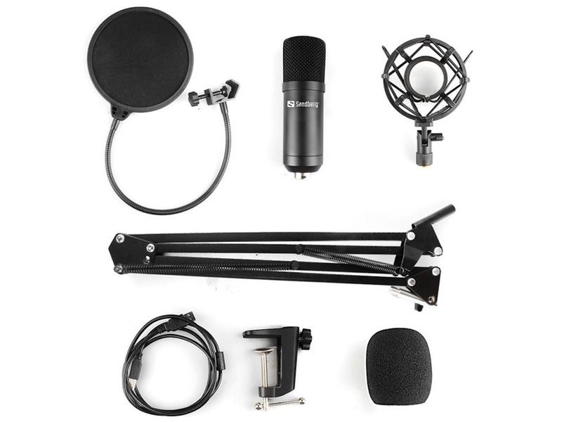 Sandberg 126-07 Streamer USB Mikrofonkészlet