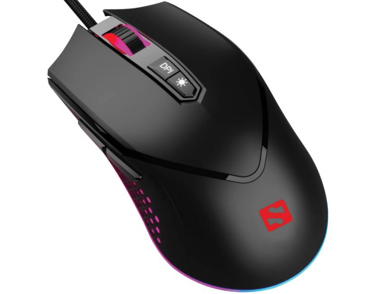 Sandberg Azazinator gamer egér, fekete (640-20)