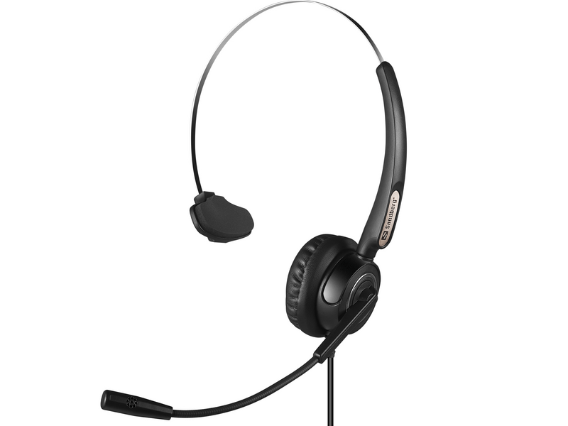 Sandberg USB+RJ9/11 Headset Pro Mono Fejhallgató (126-31)