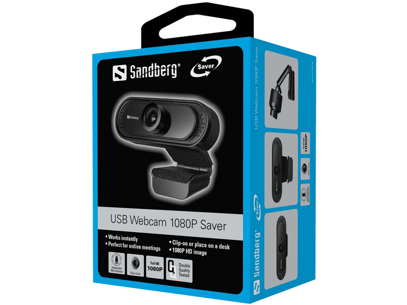 Sandberg Saver 333-96 1080P USB Webkamera