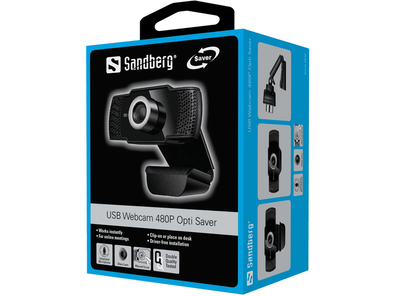 Sandberg Opti Saver 333-97 480P USB Webkamera