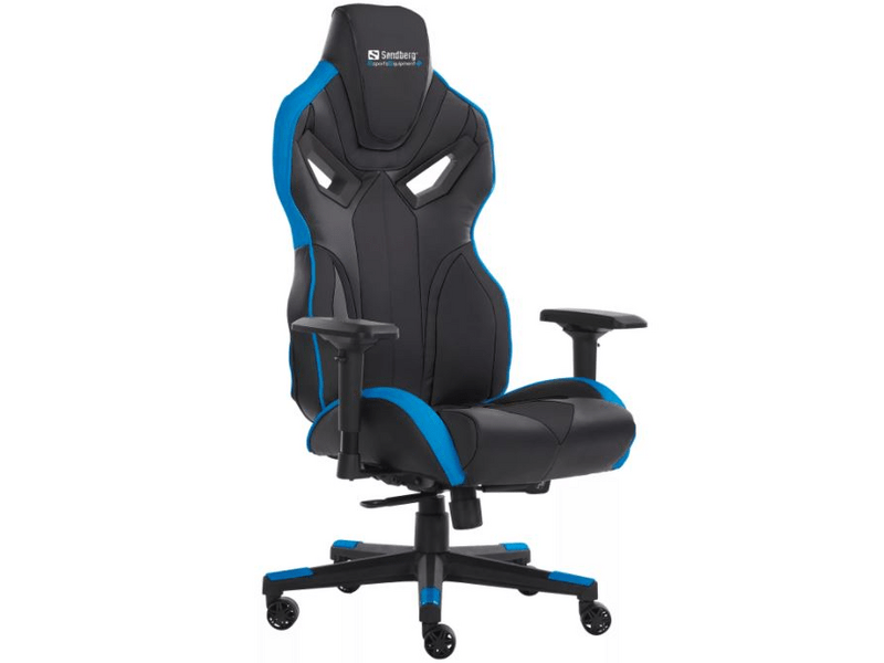 Sandberg Voodoo gamer szék, fekete- kék (640-82)