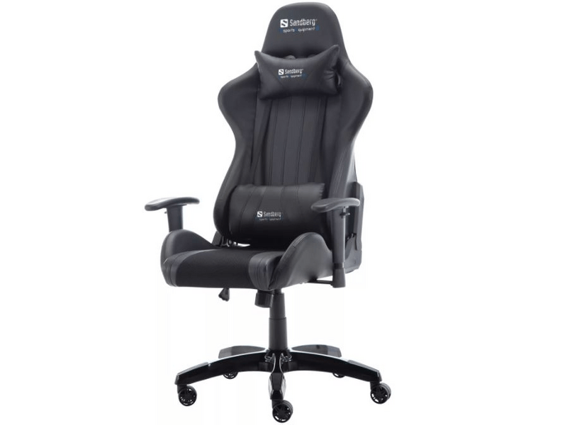 Sandberg gamer szék, fekete (640-87)