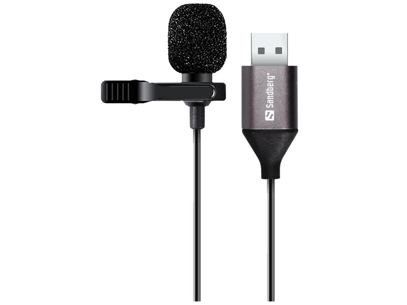 Sandberg 126-19 Streamer USB Clip Mikrofon