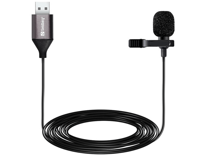 Sandberg 126-19 Streamer USB Clip Mikrofon