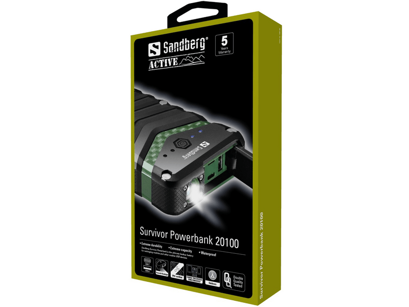 Sandberg 420-36 Survivor 20100 mAh Powerbank