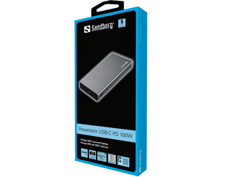 Sandberg 420-52 PD100W 20000 mAh USB-C Powerbank
