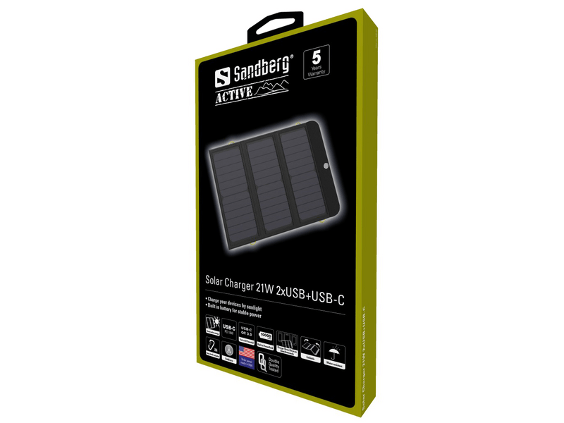 Sandberg 420-55 Napelemes töltő és powerbank