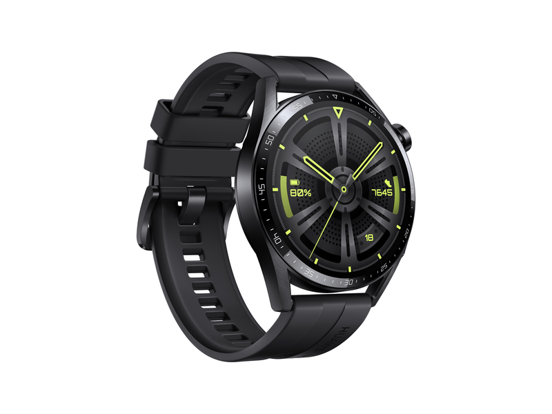 Huawei Watch GT 3 46 mm Okosóra, fekete
