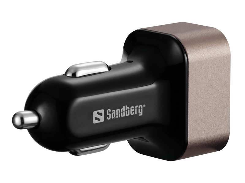 Sandberg 441-43 QC 3.0 + USB-C 24W Autós töltő