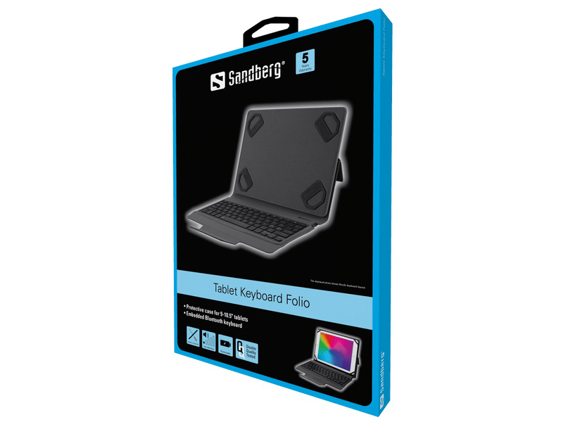 Sandberg 460-32 Folio Nordic Bluetooth-os tablet billentyűzet