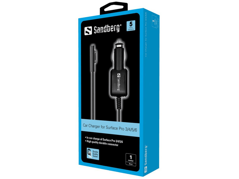 Sandberg 441-00 Surface Pro 3-7 Autós töltő