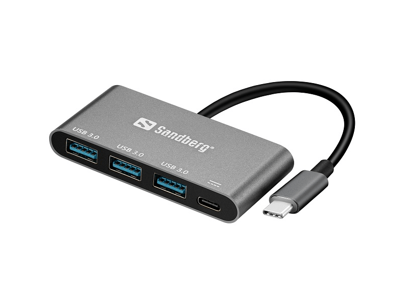 Sandberg USB-C to 3 x USB 3.0 Converter (136-03)