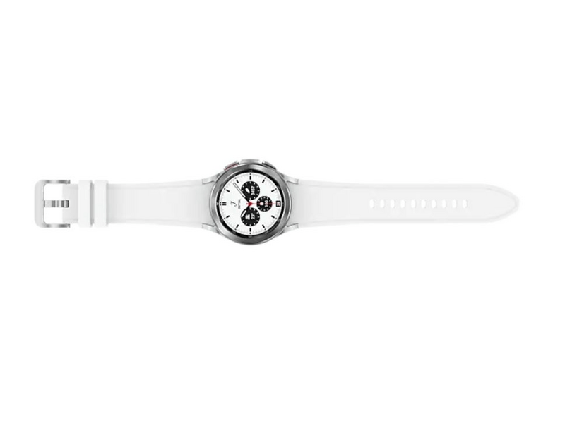 Samsung Galaxy Watch4 Classic eSIM 42 mm Okosóra, ezüst (SM-R885FZSAEUE)