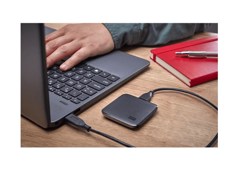 WD Elements™ SE 1 TB Hordozható SSD (WDBAYN0010BBK-WESN)