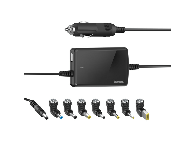 Hama 15-19V, 70W univerzalni auto punjač za notebook (200008)