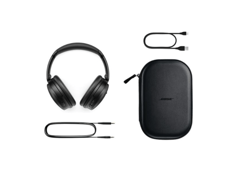 BOSE QC45 QuietComfort fejhallgató, fekete (866724-0100)