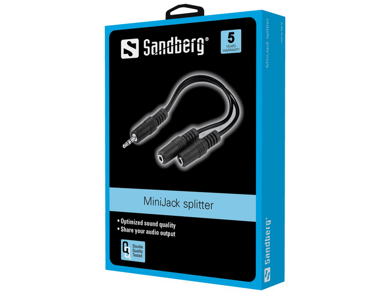 Sandberg 502-16 MiniJack elosztó