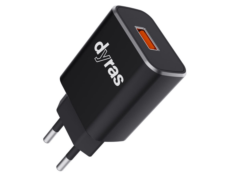 Adapter mrežnog punjača Dyras CDA-48B s funkcijom brzog punjenja QC 3.0