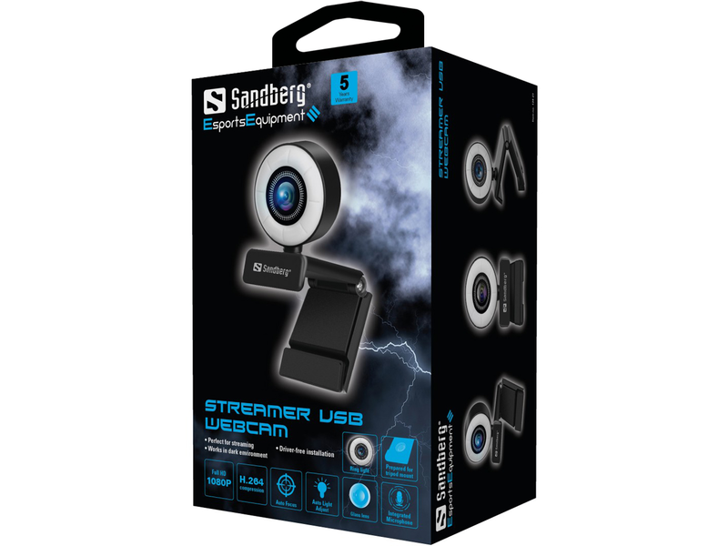 Sandberg USB Streamer Webkamera (134-21)