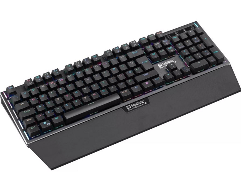 Sandberg FireStorm mechanikus gamer billentyűzet, UK (640-13)