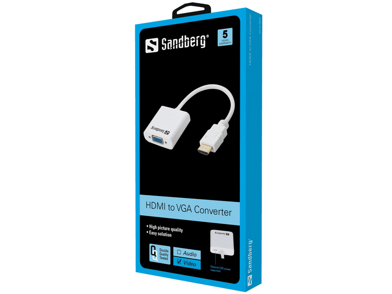 Sandberg 508-69 HDMI – VGA átalakító