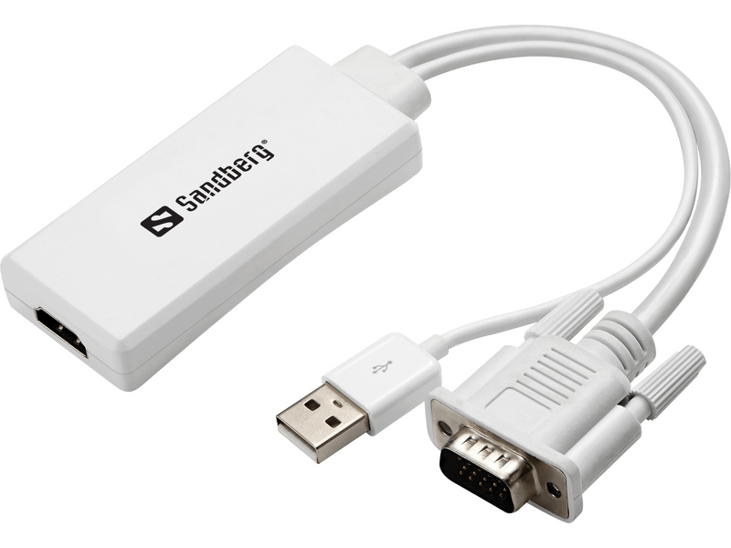 Sandberg 508-78 VGA + Audio – HDMI átalakító