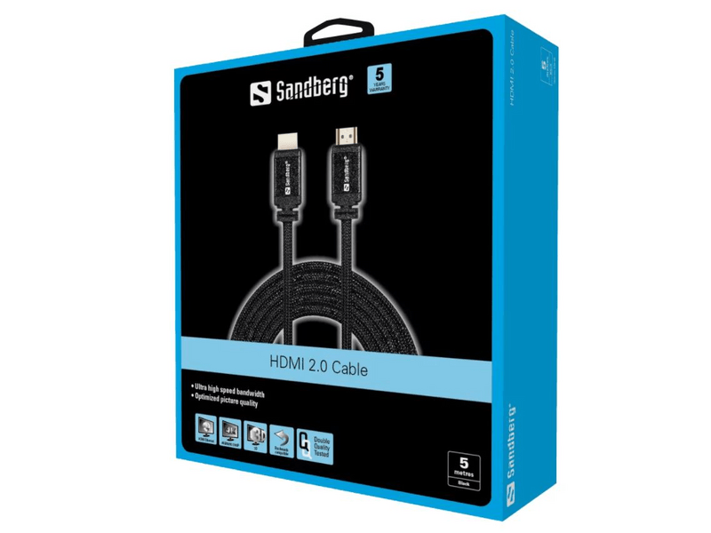 Sandberg 509-00 HDMI 2.0 kábel, 5 m