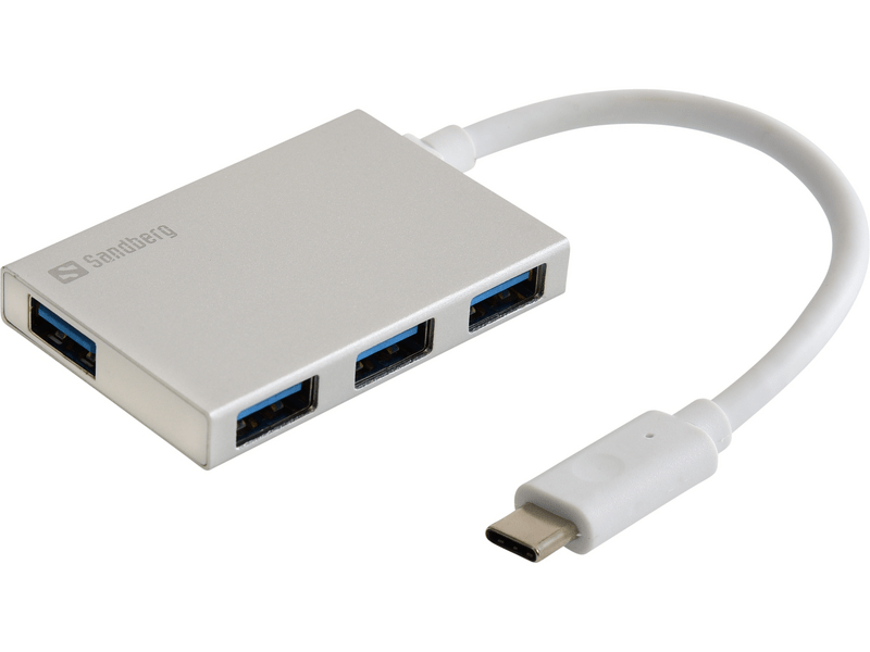 Sandberg 136-20 USB-C – USB 3.0 HUB elosztó