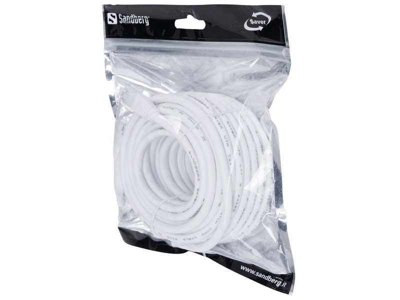 Sandberg 306-97 RJ45 UTP CAT6 hálózati patch kábel, 10 m