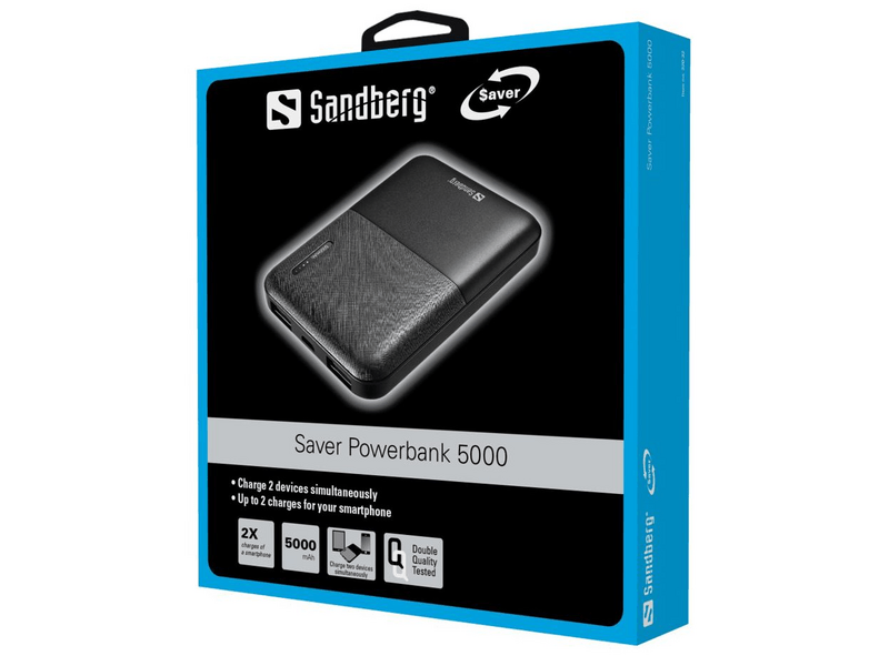 Sandberg 320-32 Powerbank, 5000 mAh
