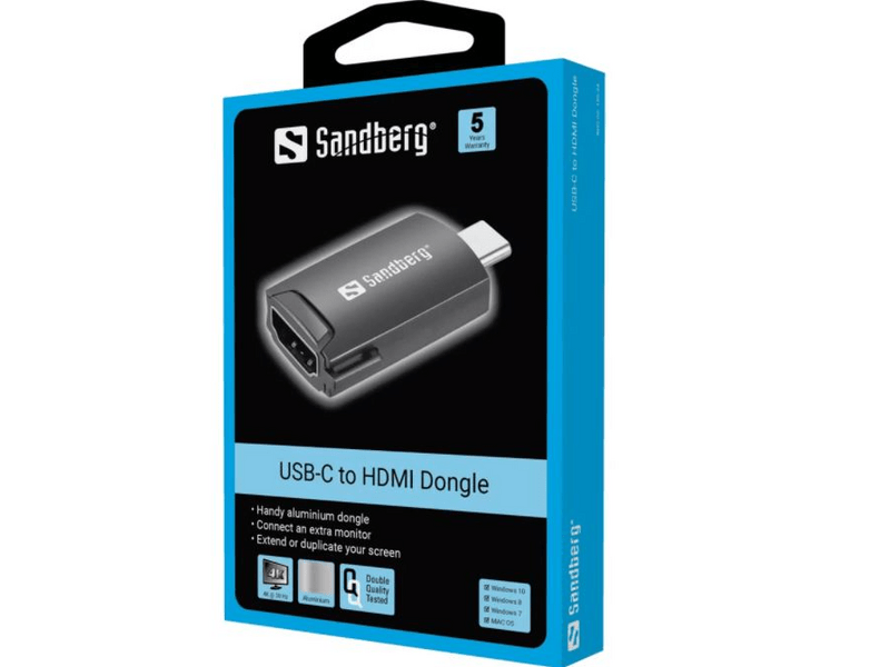 Sandberg USB-C to HDMI átalakító (136-34)