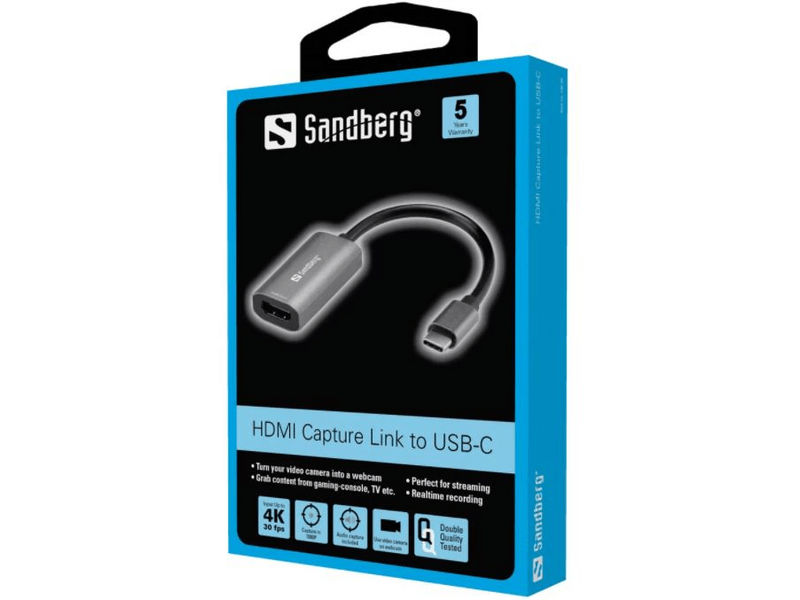 Sandberg HDMI - USB-C átalakító (136-36)