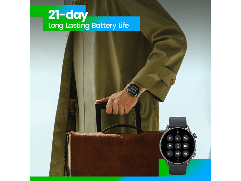 Amazfit GTR 3 Okosóra, Moonlight Grey