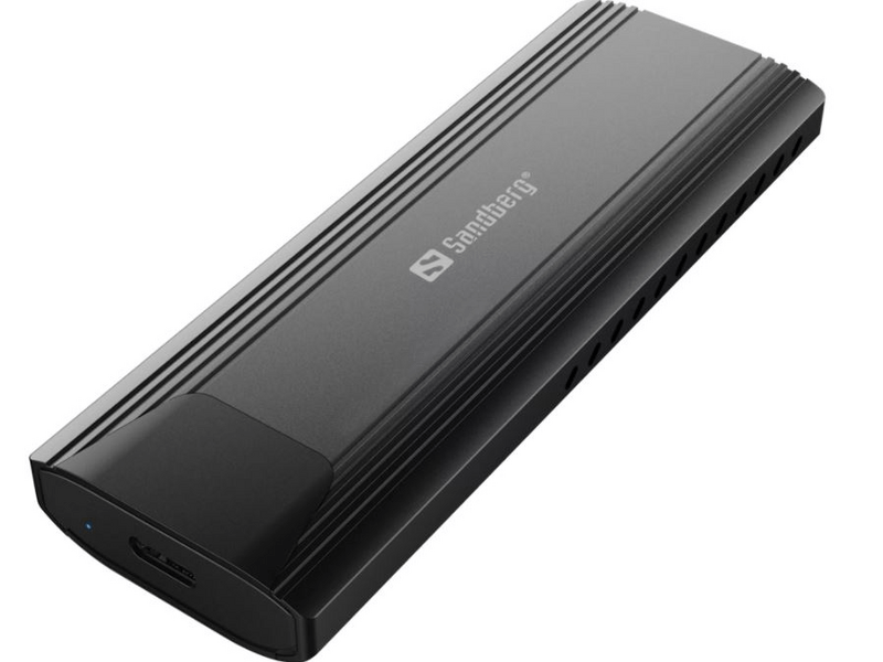Ssandberg USB 3.2 átalakíó tok M.2+NVMe SSD (136-39)