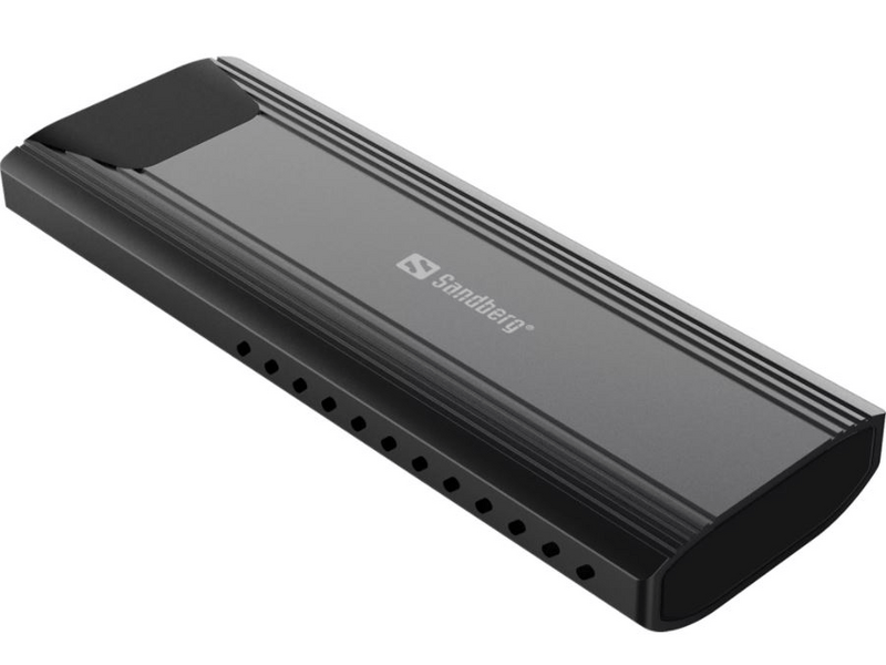Ssandberg USB 3.2 átalakíó tok M.2+NVMe SSD (136-39)