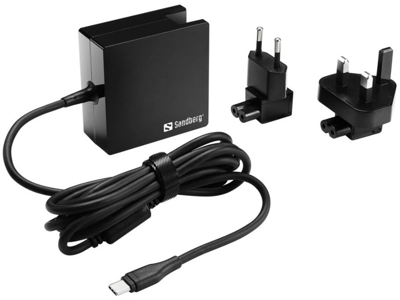 Sandberg USB-C PD AC-töltő 65W EU+UK (135-72)