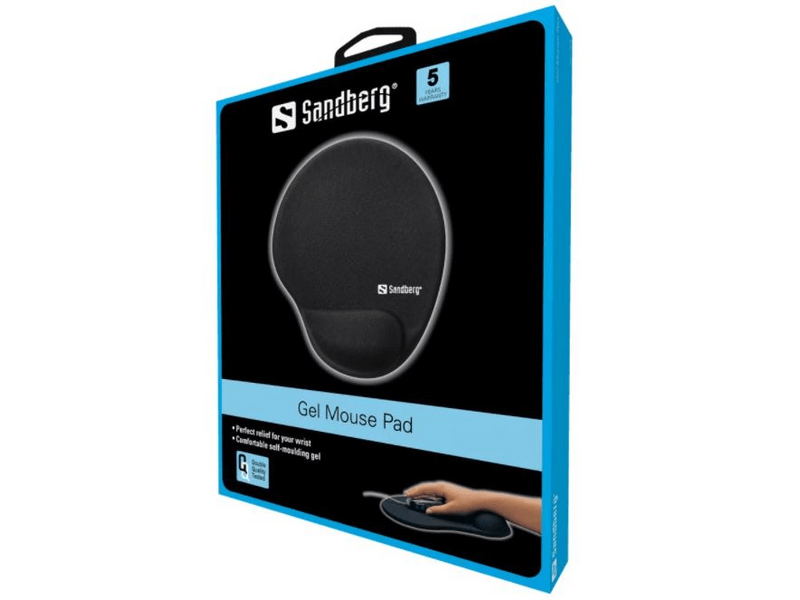Sandberg egérpad csuklótámasszal (520-23)