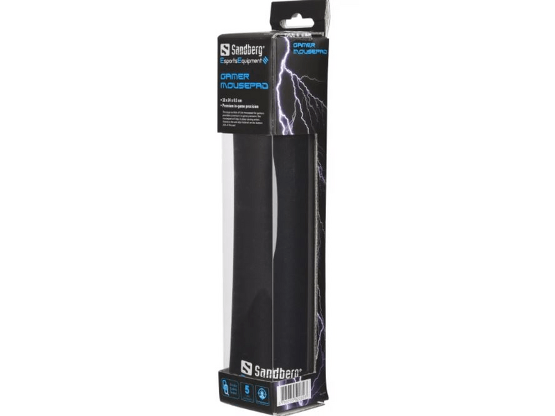 Sandberg Gamer egérpad, fekete (520-32)