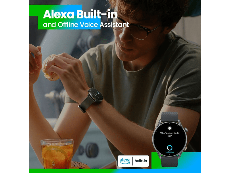 Amazfit GTR 3 Pro Okosóra, Fekete