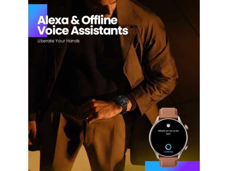 Amazfit GTR 3 Pro Okosóra, Barna szíj