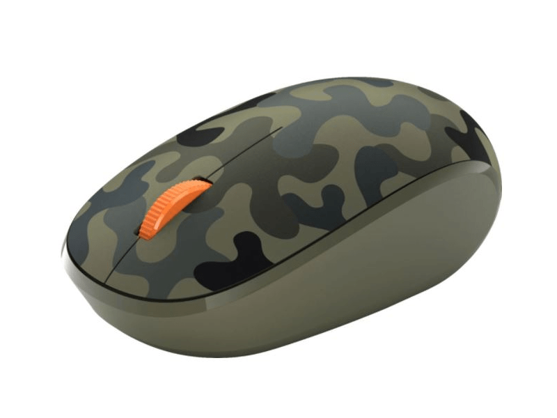 Microsoft vezeték nélküli egér, zöld terepmintás (8KX-00032)