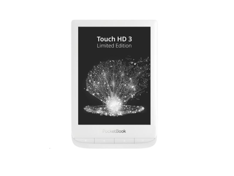 PocketBook Touch 16GB E-Book olvasó, fehér (632-W-GE-WW)